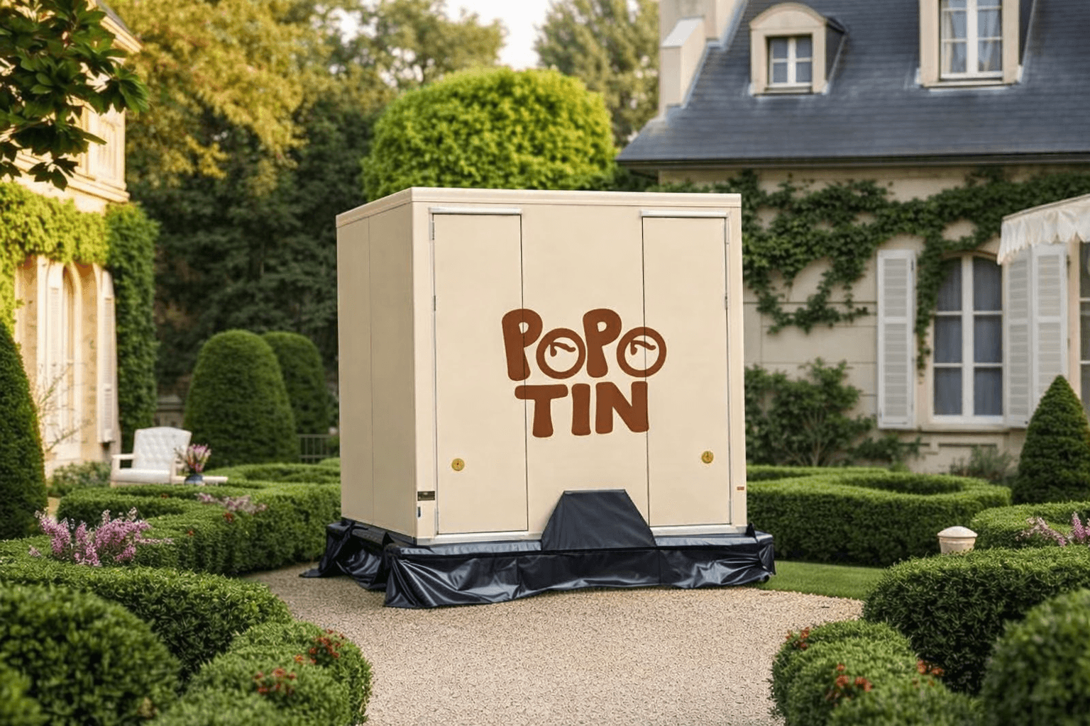 Le Mini POPOTIN, sanitaire mobile POPOTIN